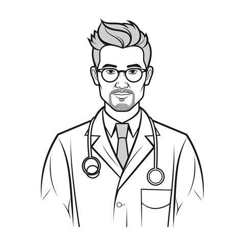 Medical Professionals Coloring Page